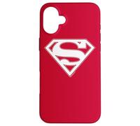 Superman Red & White Shield Case for iPhone 16 Plus