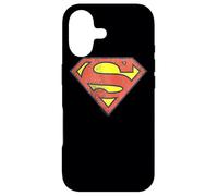 Superman Retro Supes Distressed Logo Case for iPhone 17