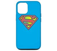 Superman Retro Supes Logo Distressed Case for iPhone 12/12 Pro