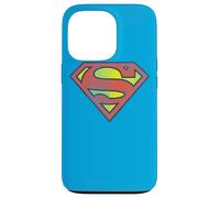 Superman Retro Supes Logo Distressed Case for iPhone 13 Pro
