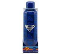 Superman | Reusable Stainless Steel Water Bottle | Double Insulated Thermos Bottle for 12 Hours of Hot Drink and 18 Hours of Cold Drink - BPA Free - 515 ml