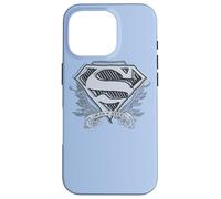 Superman Sketchy Crest Shield Case for iPhone 16 Pro