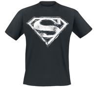 Superman Smudge Logo T-Shirt black M