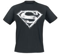 Superman Smudge Logo T-shirt black XL