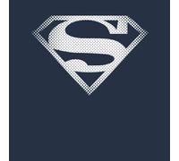 Superman Spot Logo Hoodie - Navy - XL