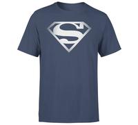 Superman Spot Logo Men's T-Shirt - Navy | Size: Medium Superman Navy M