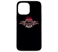 Superman Steel Flames Shield Case for iPhone 13 Pro Max