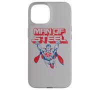 Superman Steel Retro Case for iPhone 15