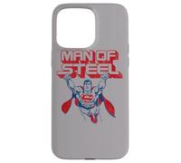 Superman Steel Retro Case for iPhone 15 Pro Max