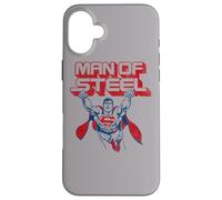 Superman Steel Retro Case for iPhone 16 Plus