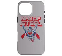 Superman Steel Retro Case for iPhone 16 Pro Max