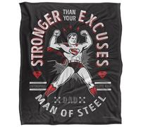 Superman Stronger Than Excuses Blanket