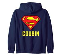 Superman Super Cousin Zip Hoodie