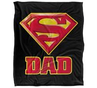 Superman Super Dad Silky Touch Super Soft Throw Blanket 152 X 127 cm, White