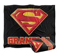 SUPERMAN Super Grandma Officially Licensed Silky Touch Super Soft Throw Blanket 152 x 127 cm