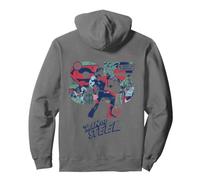 Superman Super Hero DC Comics Graphic Clark Kent Trend Lois Pullover Hoodie