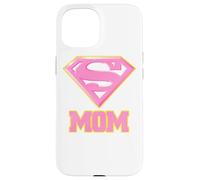 Superman Super Mom Pink Case for iPhone 15