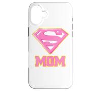 Superman Super Mom Pink Case for iPhone 16 Plus