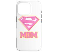 Superman Super Mom Pink Case for iPhone 16 Pro