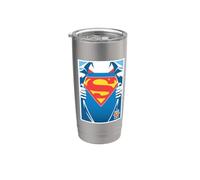 Superman Superman Day 2025 Chest Logo Stainless Steel Insulated Tumbler