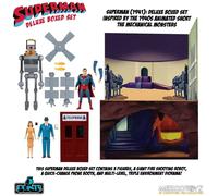 Superman The Mechanical Monsters (1941) Deluxe Boxed Set 5 POINTS Figures Mezco