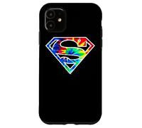 Superman Tie Dye Logo Case for iPhone 11