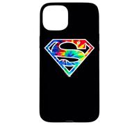 Superman Tie Dye Logo Case for iPhone 15 Plus