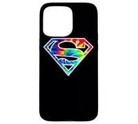 Superman Tie Dye Logo Case for iPhone 15 Pro Max