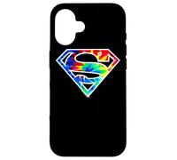 Superman Tie Dye Logo Case for iPhone 16