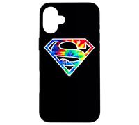 Superman Tie Dye Logo Case for iPhone 16 Plus