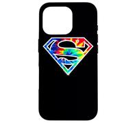 Superman Tie Dye Logo Case for iPhone 16 Pro