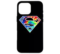 Superman Tie Dye Logo Case for iPhone 16 Pro Max