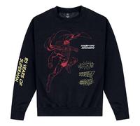 (L, Black) Superman Unisex Adult Exclamation Sweatshirt