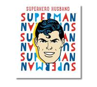 Superman Valentine's Day Card, Superhero Husband, Superman Valentines Day Card for Husband