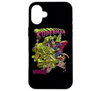 Superman Versus Metallo Blacklight Case for iPhone 16 Plus