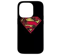 Superman War Torn Logo Shield Case for iPhone 14 Pro