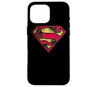 Superman War Torn Logo Shield Case for iPhone 16 Pro Max
