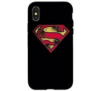 Superman War Torn Logo Shield Case for iPhone X/XS