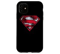 Superman War Torn Shield Logo Case for iPhone 11