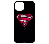 Superman War Torn Shield Logo Case for iPhone 15 Plus