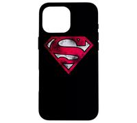 Superman War Torn Shield Logo Case for iPhone 16 Pro Max