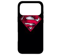 Superman War Torn Shield Logo Case for iPhone 17 Pro Max