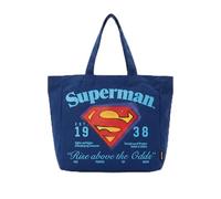 Superman XL Shopping Bag Lightweight and Practical - Fabric Shopping Bag with Superman Design, Reusable and Comfortable to Carry