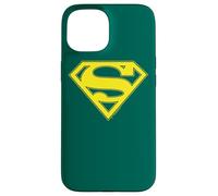 Superman Yellow & Green Shield Case for iPhone 15