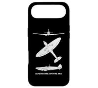 Supermarine Spitfire Mark 1 WW2 Plane Spotter Silhouettes Case for iPhone Air