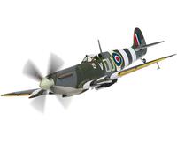 Supermarine Spitfire MkIXe Fighter Aircraft ML407, Sq Ldr John 'Johnnie' Houlton, No.485 Sqn, Chailey (1944) British Royal Air Force The Aviation Archive Series 1/72 Diecast Model by Corgi AA29103
