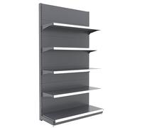 Supermarket Shelf With 30 Hooks, Shelf for Retail Store, Retail Shelving & Wall Displays, 5 Tier Snack Rack Display Stand for Supermarket Convenience Store Gas Station