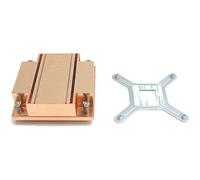 Supermicro 1U Passive Heatsink - Computer Cooling Components (LGA 775 (Socket T), Copper)