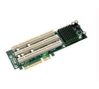 SUPERMICRO 2U 3-PCI-X Slot Full Height, Full Length Active Riser Card slot expansion