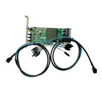 Supermicro 9300-8I 12Gb/s LSI SAS3008 ZFS PC TRUENAS HBA Card w/ 2SATA Cables